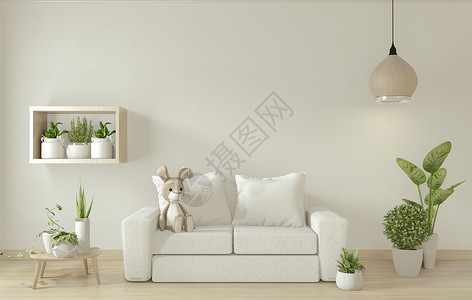 客厅简单的装饰背景图片