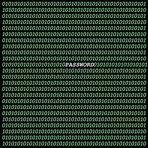 密目网黑色的二进制代码和密文本安全符号窃取互联网上的密码设计图片
