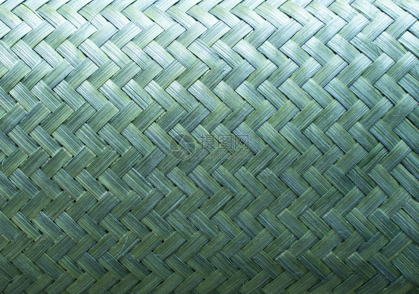丰富多彩材料绿色编织背景传统手工艺品图片