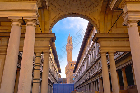佛罗伦萨历史中心城市阿诺高清图片