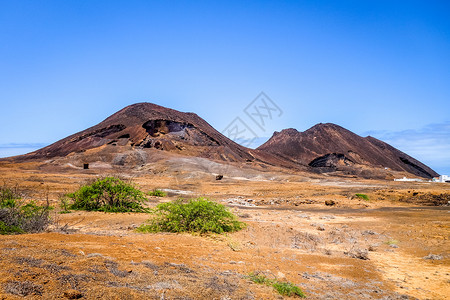 圣维文特岛的火山非洲角动脉高清图片