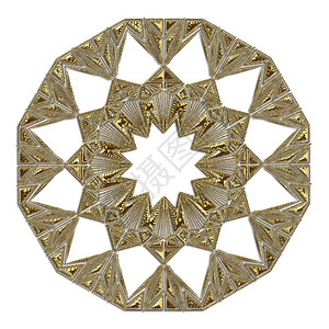 装饰金色圆形品古代艺术装饰风格设计图片