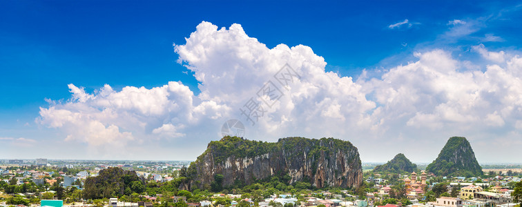 夏日拜南的丹江大理石山图片