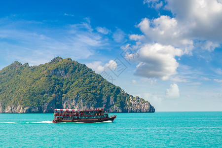 摩罗泰岛公园泰夏日背景