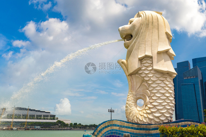 2018年6月3日美利昂喷泉雕像夏日摩尔的象征图片