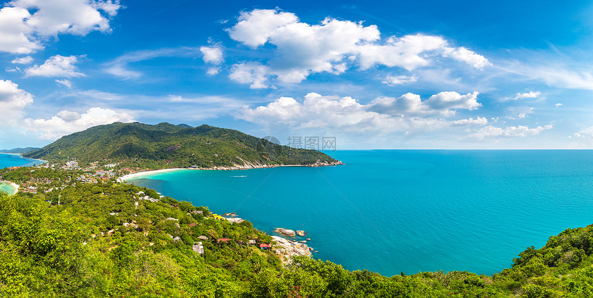 夏日全岛的景图片