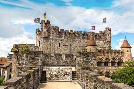 中世纪的城堡图片