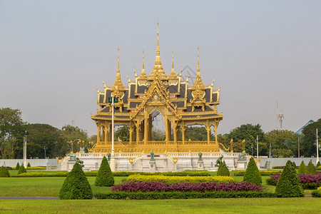 夏日在泰国的Bangko纪念奥比斯王冠高清图片