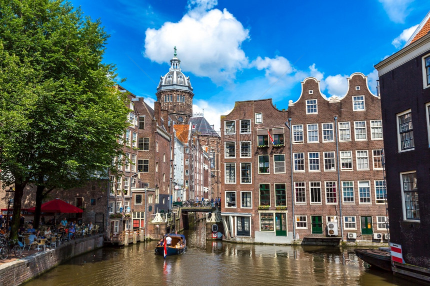 阿姆斯特丹是内地首都和人口最多的城市图片