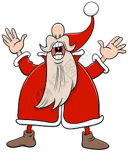 卡通可爱的圣诞老人图片