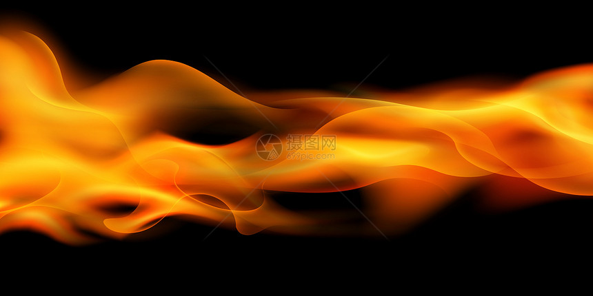 燃烧的红色火花现实的焰抽象背景图片