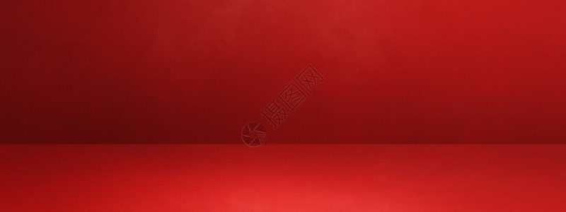 红混凝土内部背景横幅空模板场景红混凝土内部背景横幅图片