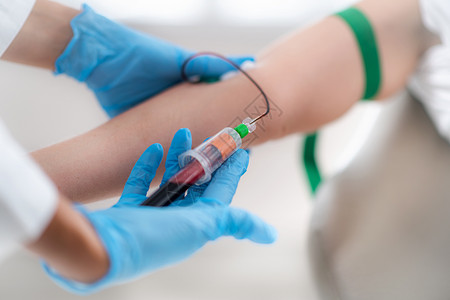 pr电子相册pr治疗为血浆丰富的小板上注入抽血为减少面皱纹而进行美学医治疗或血浆丰富的治疗抽背景