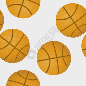 用篮球抽象艺术品设计模式图片