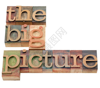 纯粮酿造字体视角大图概念旧木纸质印刷板打块中的单词背景