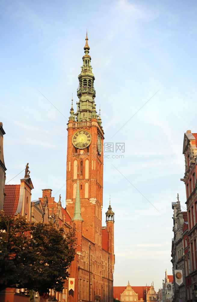 波兰格丹斯克市政厅图片