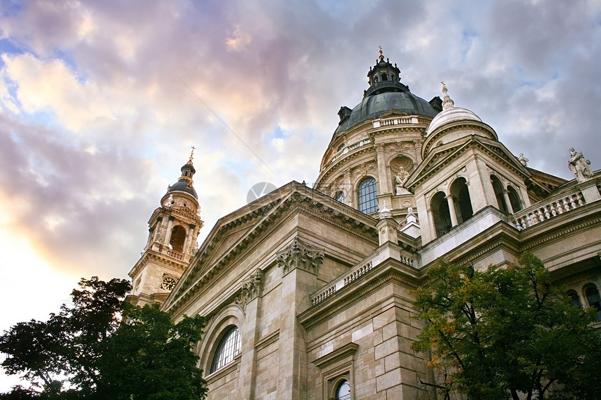 匈牙利布达佩斯的圣史蒂芬和尔斯柯图片