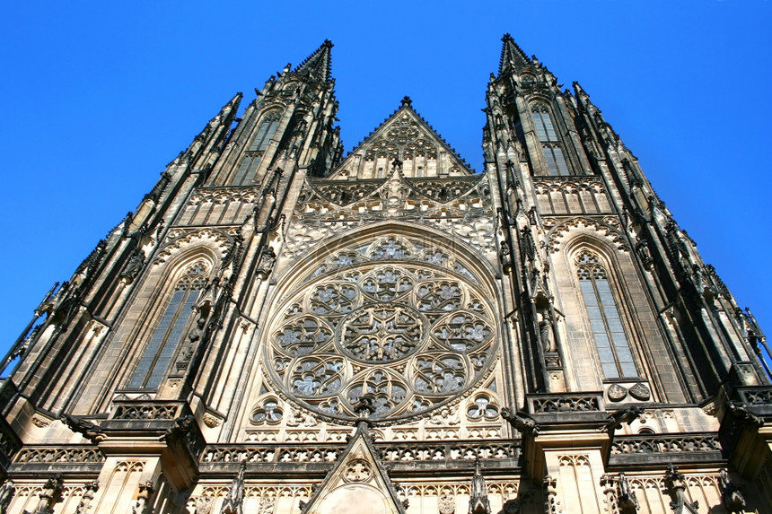 捷克布拉格圣维图斯大教堂图片