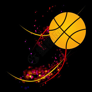 篮球背景背景图片