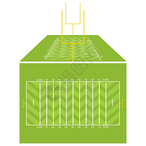 美国足球场的视野从以上角度和来看图片