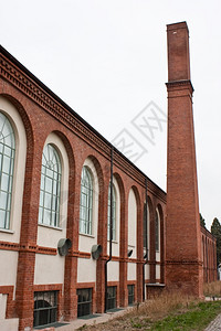 旧工业建筑群意大利一家工厂的纺织建筑图片