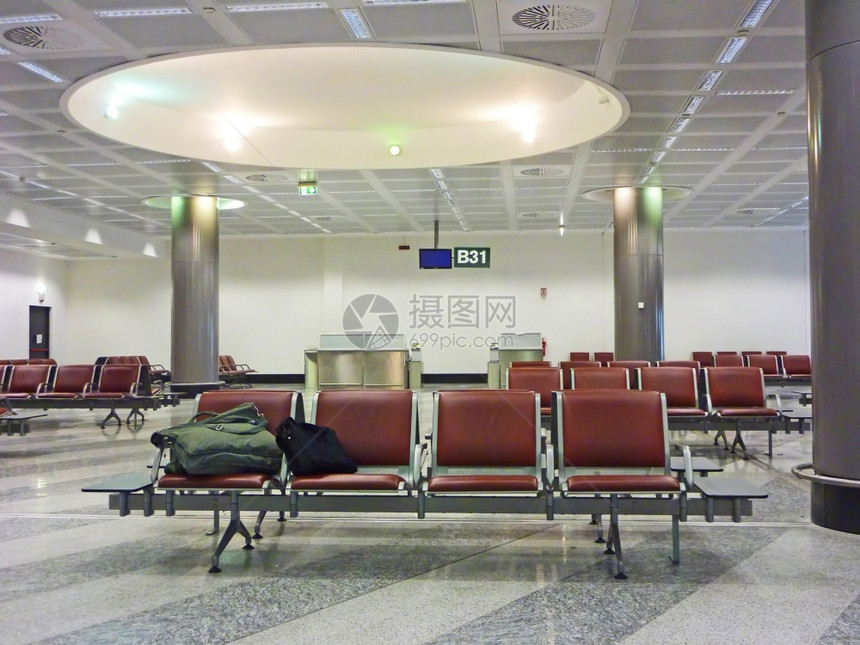机场行李袋和遗失的例子图片
