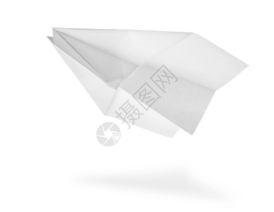 手工制做的折叠纸飞机背景图片