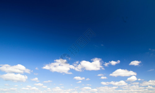 蓝天的白云宁静的高清图片素材
