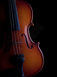 黑色背景的violin图片