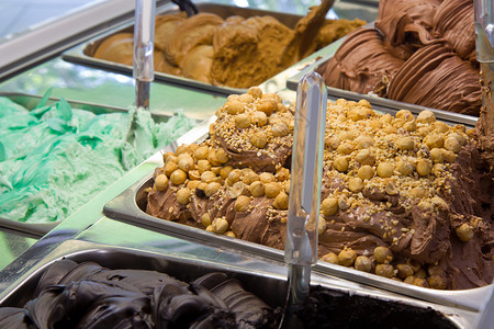 冰淇淋店混合盘图片