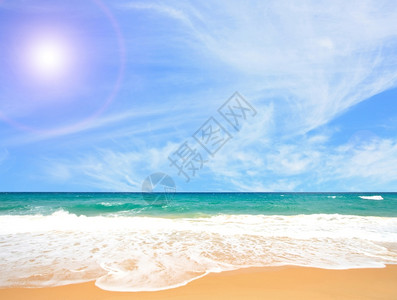 泰国普吉的白色沙滩图片