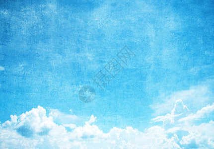蓝色天空背景有文本间图片素材