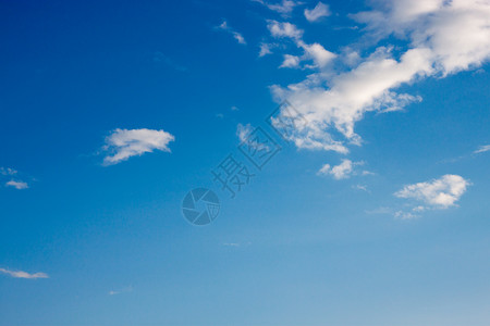 蓝天空云背景图片