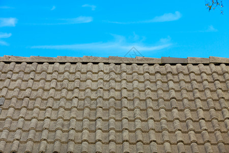 棕色石头瓷砖屋顶纹理结构背景房屋详情图片