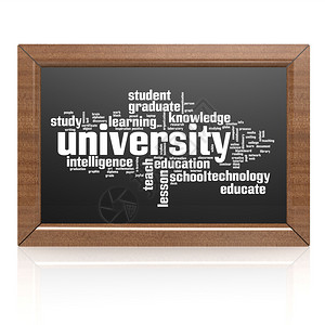 空白黑板大学背景图片