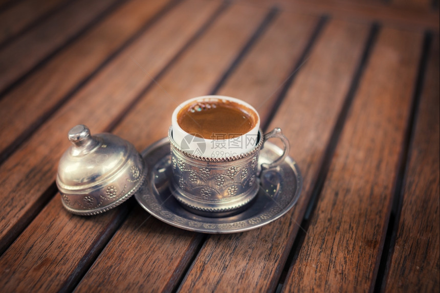 传统的土耳其咖啡图片