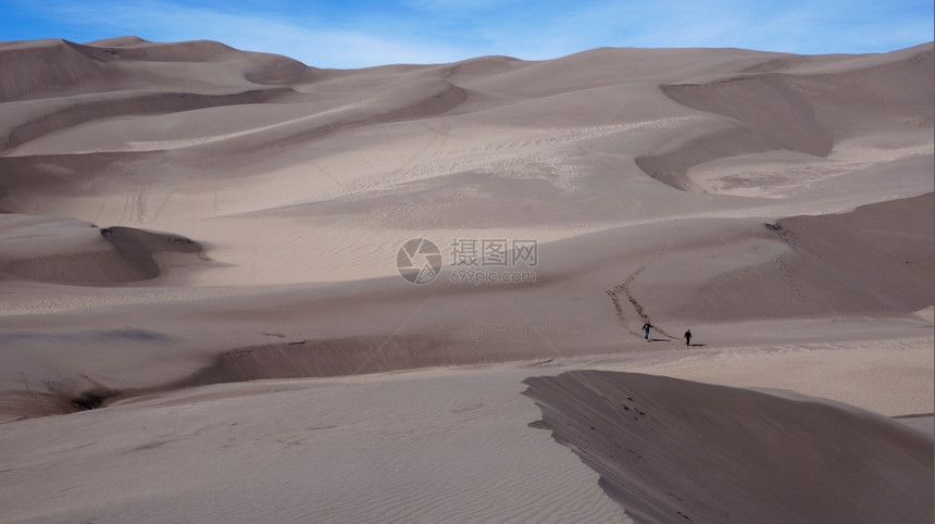 大沙丘陵公园和保护区是位于科罗拉多州圣路易斯谷的一个美公园图片