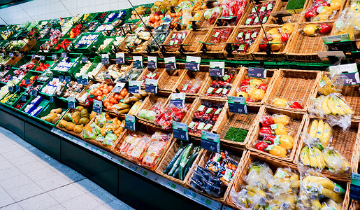 蔬菜市场在滞期上展示丰富多彩的高清图片素材