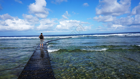 太平洋海岸景观青岛图片