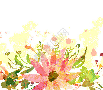 艺术装饰花纹植物背景图片