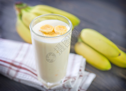 香蕉酸奶图片