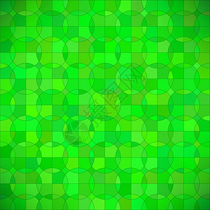 绿色几何圈背景抽象现代绿色模式图片