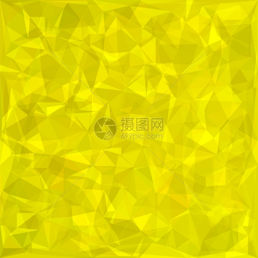 黄边背景摘要三角模式摘要多边背景黄图片