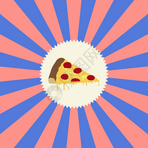 食品和饮料主题披萨图片