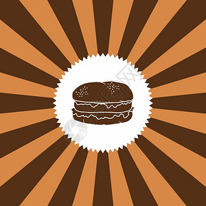 食品和饮料主题汉堡图片