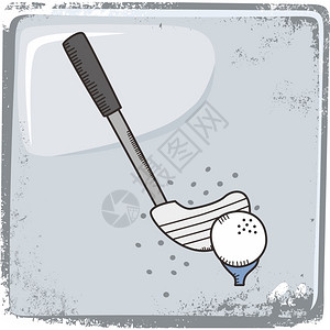 高尔夫运动主题图形艺术矢量插高尔夫运动主题图片