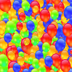 彩色Ballons背景一组彩色Ballons图片