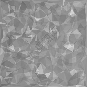 灰色抽象多边形背景灰色三角模式多边背景图片