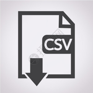文件类型CSV图标图片