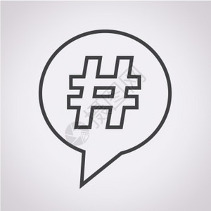 Hashtata语音泡图标图片